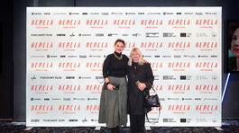 Herečka Zuzana Mauréry (vľavo) a bývalá asistentka Hildy Múdrej. 