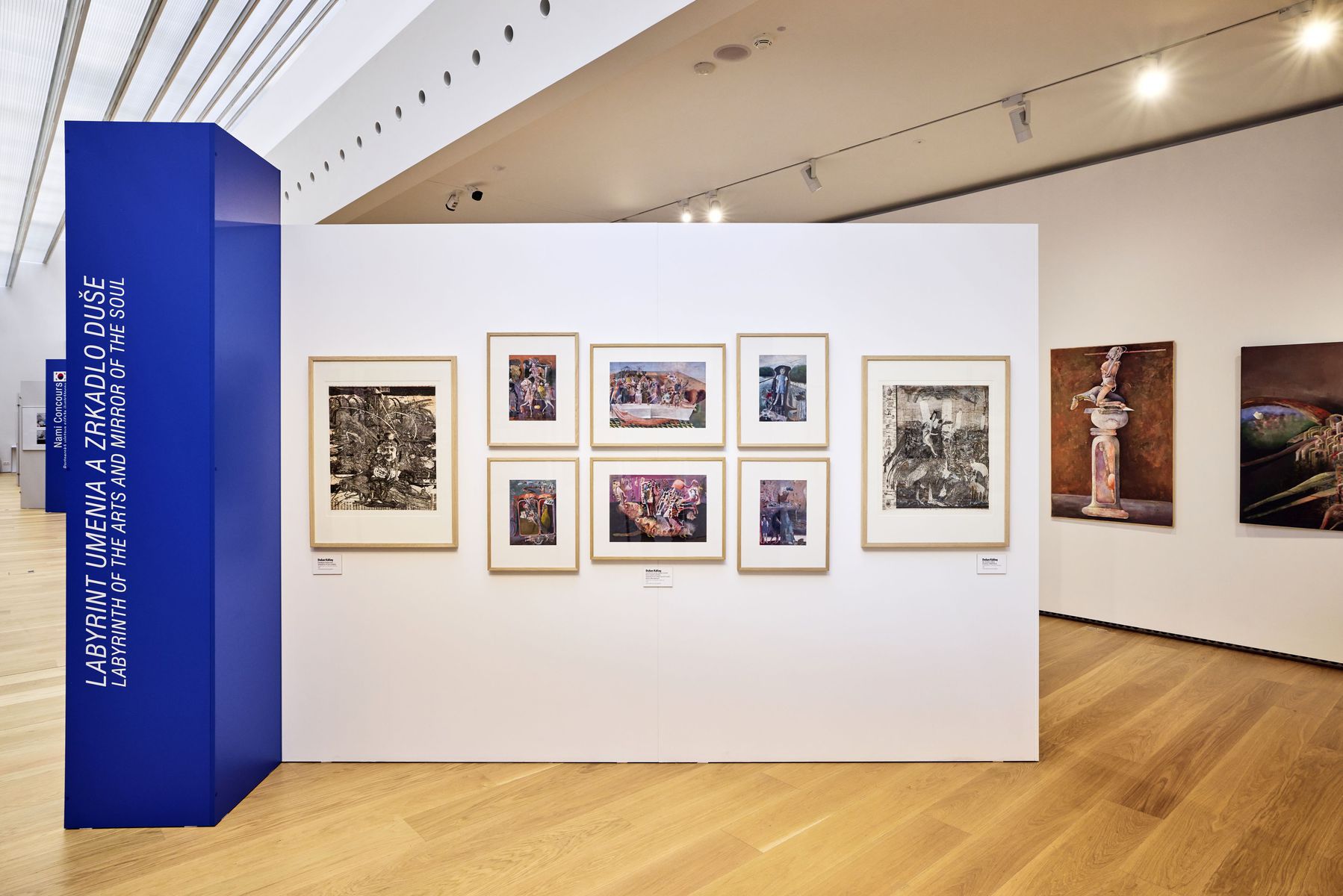 Výstava Labyrint umenia a zrkadlo duše v SNG.