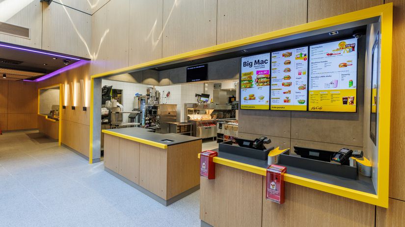 Prevádzka na námestí SNP v Bratislave.