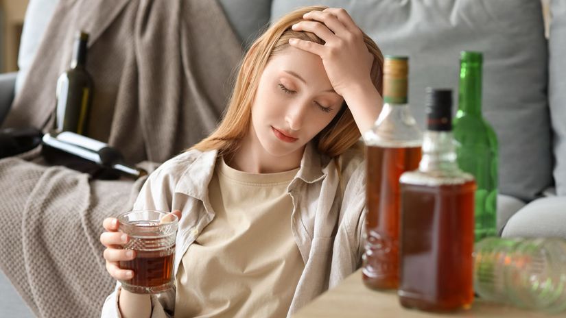 alkoholizmus, alkohol, alkoholička