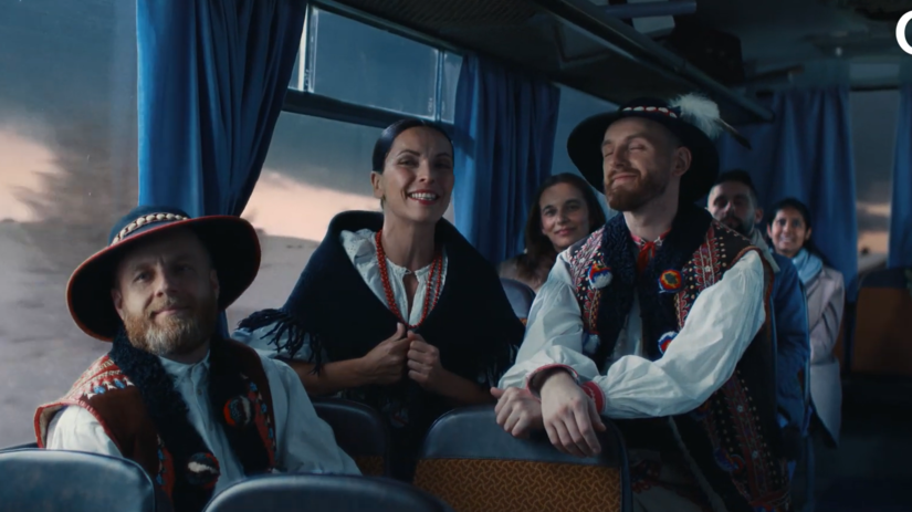 O2 vianočná kampaň