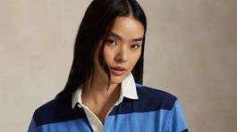 Dámske bavlnené rugby tričko Ralph Lauren,...