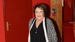 Herečka Jiřina Bohdalová na zábere z 12. októbra 2025.