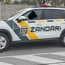 žandári, žandársky zbor, autá