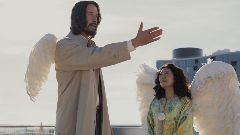 Keanu Reeves, Sandra Oh, Boží úlet