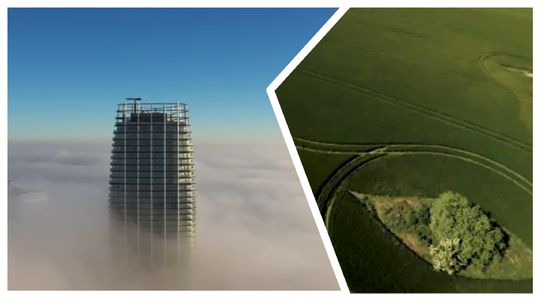 Takto vyzerá najvyššia budova na Slovensku. Jediný mrakodrap v našej krajine, ktorý sa týči až k nebu