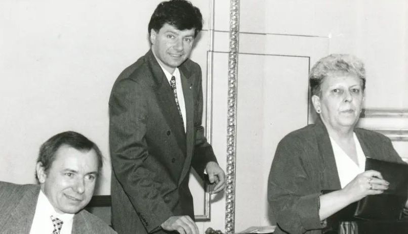 Miroslav Sládek vo Federálnom zhromaždení.
