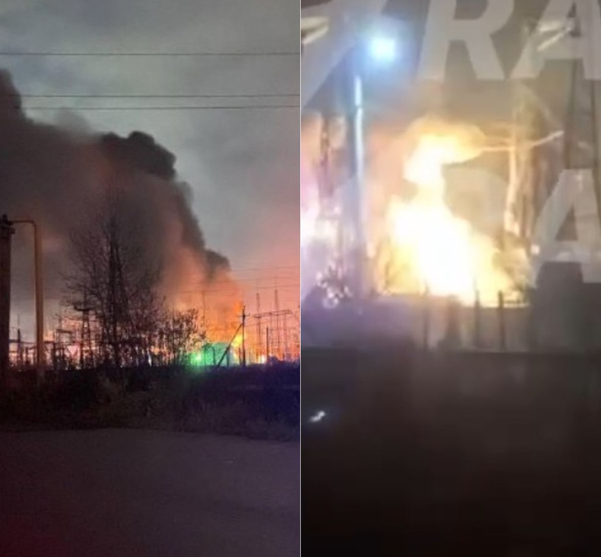 požiar Rusko, rozvodňa, útok dronov, vojna,...