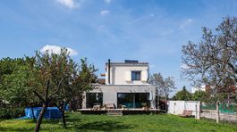 pristavba z vonku nora a jakub caprnkovci rodinny dom Benko Benkova 