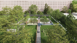 Vnutroblok Narcisova. Zdroj Mestska cast Bratislava - Ruzinov DEVLEV