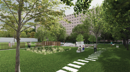 Vnutroblok Narcisova. Zdroj Mestska cast Bratislava - Ruzinov DEVLEV 2