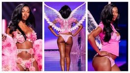 Basketbalistka Angel Reeseová v spodnej bielizni