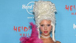 Anna Ermakova na Heidi Klum Halloween Party 2025. 