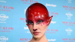 Carmella Rose na Heidi Klum Halloween Party,...