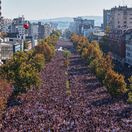 Srbsko, Nový sad, protest