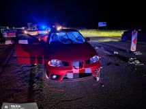 nehoda, polícia, zráža,