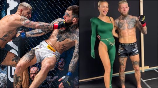 Zakázali mu bojovať pre vytetovaného Hitlera, fanúšikovia ho volajú český McGregor. Roušal zaujal outfitom Slovákovej i parádnym knokautom