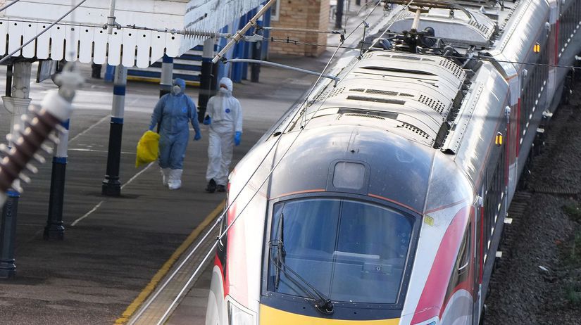 útok vo vlaku, Anglicko, Británia, vlak