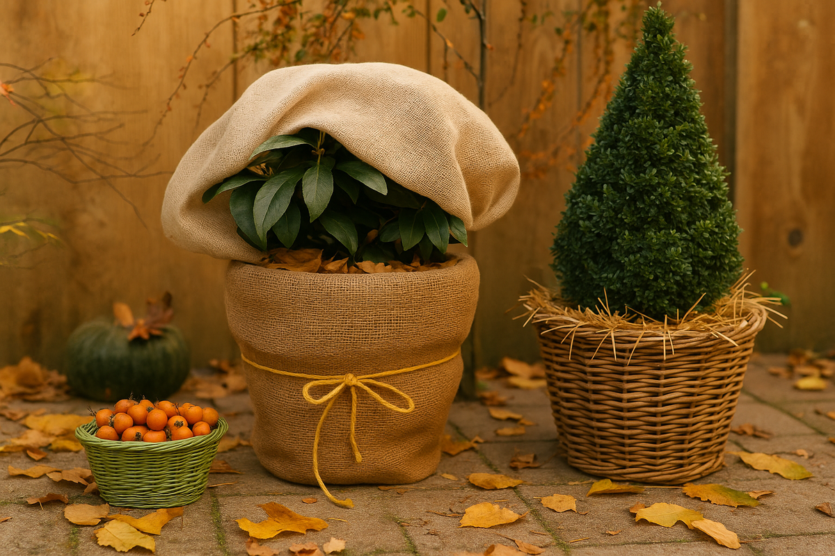 Prírodná ochrana a krása – jutovina, slama a...