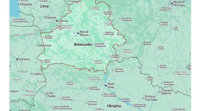 Bielorusko je severným susedom Ukrajiny