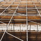 lešenie, stavba, oprava, rekoštrukcia