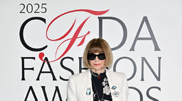 Anna Wintour nemohla chýbať na CFDA Fashion Awards.