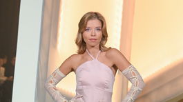 Herečka Kristína Sisková v kreácii od...