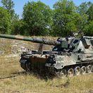 Poľská húfnica AHS Krab na cvičení Dynamic...