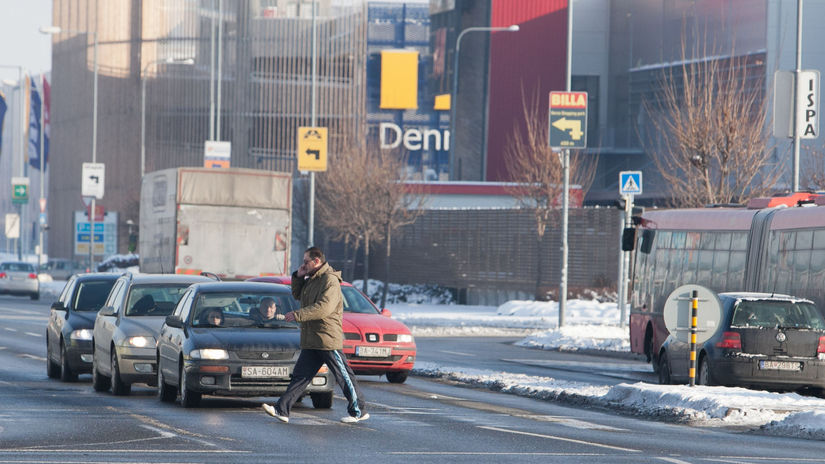 Priechod pre chodcov (ilustračná snímka)