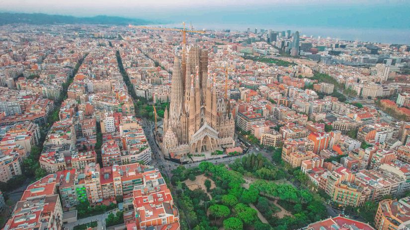 Sagrada Familia, Barcelona, Španielsko