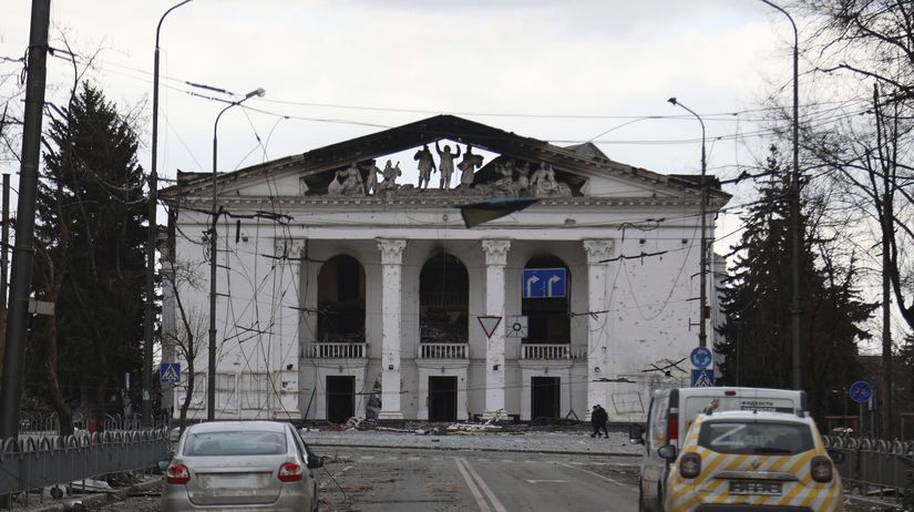 Ukraine Mariupol Theater Airstrike