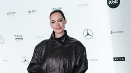 Veronika Vágnerová prišla na módnu akciu tiež.