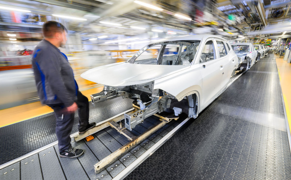 VW Volkswagen automobilka fabrika továreň