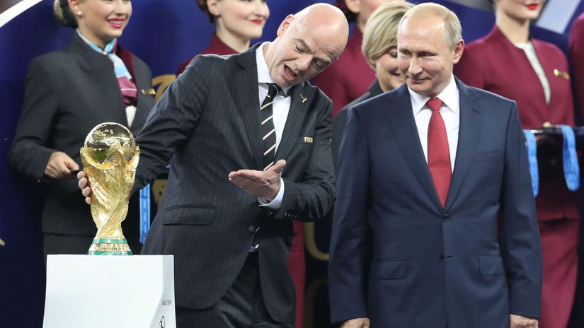Gianni Infantino, Vladimir Putin