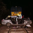 Maďarsko zrážka priecestie vlak auto