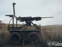 pozemný vojenský robot, Ukrajina, drony