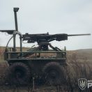 pozemný vojenský robot, Ukrajina, drony