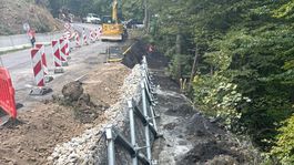 Cesta do obce Králiky momentálne funguje s...