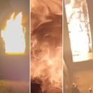 horiace ruské vlaky