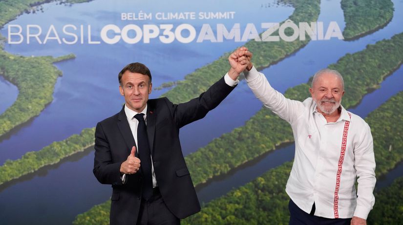 Luiz Inácio Lula da Silva / Emmanuel Macron /