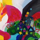 Martin Kellenberger Vinohradnikov rok 2025 akryl 30x40cm