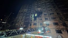 Dnipro po ruskom útoku 8. novembra 2025