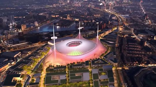 Štadión za dve miliardy eur - najväčší v Európe. Slávna značka chce späť na výslnie