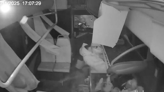 VIDEO: Pri Košiciach narazil autobus do stromu. Polícia zverejnila autentické zábery