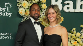 Jaleel White a Nicole White spoločne na akcii Baby2Baby Gala.