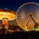 zábavný park, kolotoče