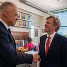 Kristóf Szalay-Bobrovniczky a Elbridge A. Colby