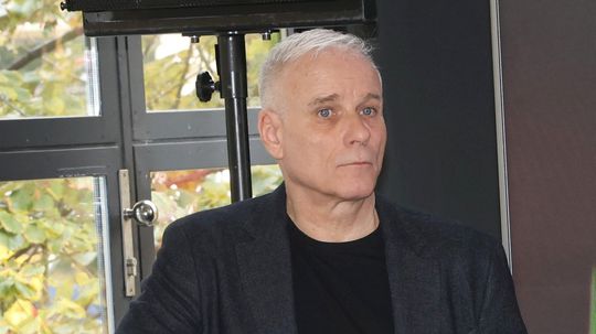 Herec Lukáš Vaculík na premietaní minisérie...