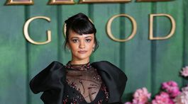 Herečka Marissa Bode na slávnostnej premiére...