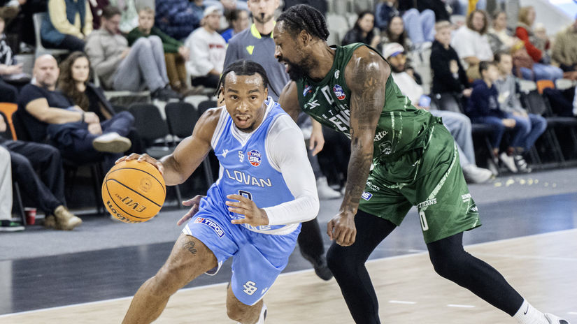 SR basketbal SBL 7. kolo Slovan Levice BAX